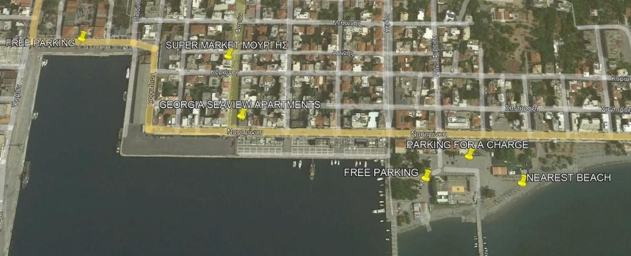 קלמאטה Georgia Seaview Apartments Α2 מראה חיצוני תמונה