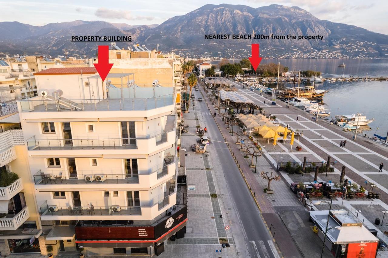 קלמאטה Georgia Seaview Apartments Α2 מראה חיצוני תמונה